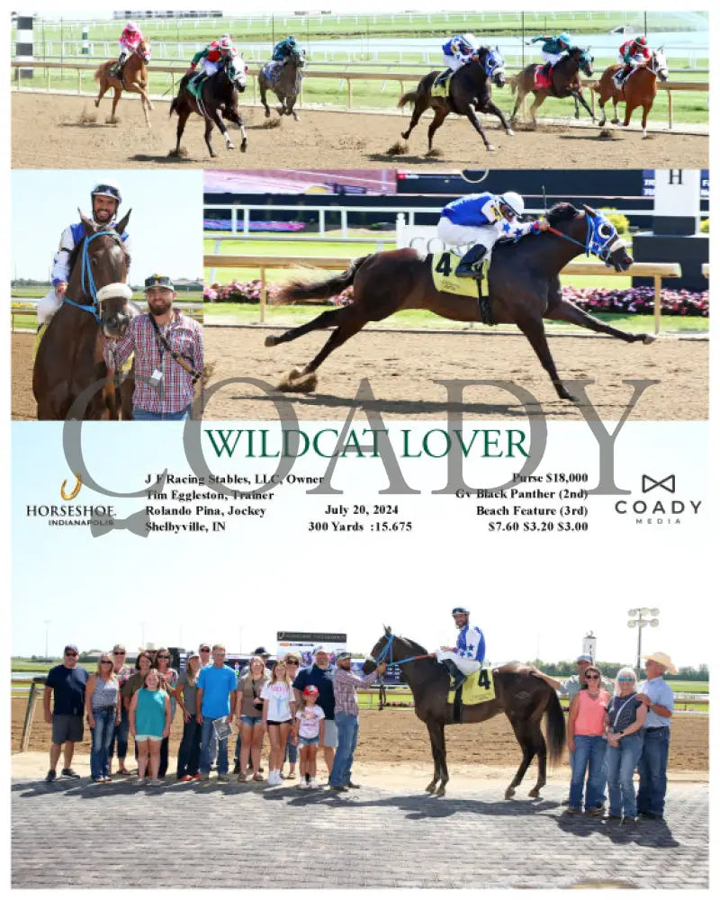 Wildcat Lover - 07-20-24 R02 Ind Indiana Grand