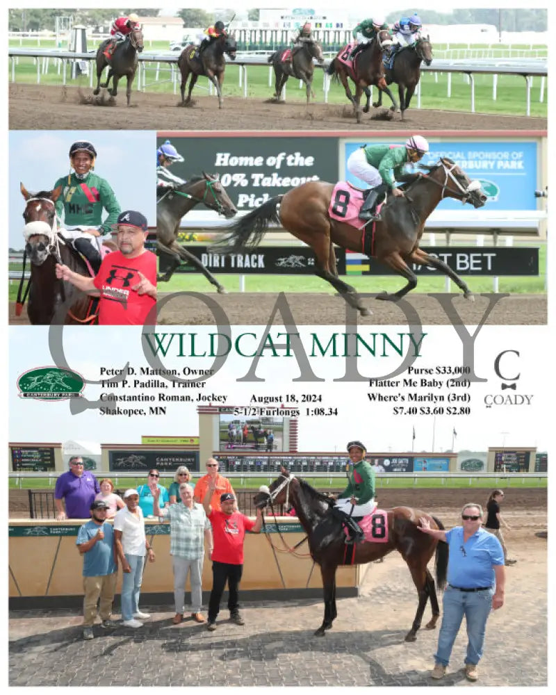 Wildcat Minny - 08-18-24 R03 Cby Canterbury Park