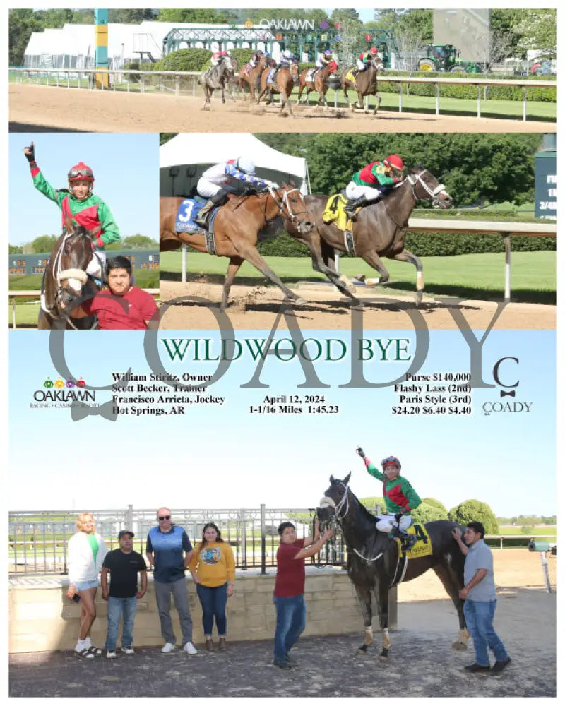 Wildwood Bye - 04 - 12 - 24 R08 Op Oaklawn Park