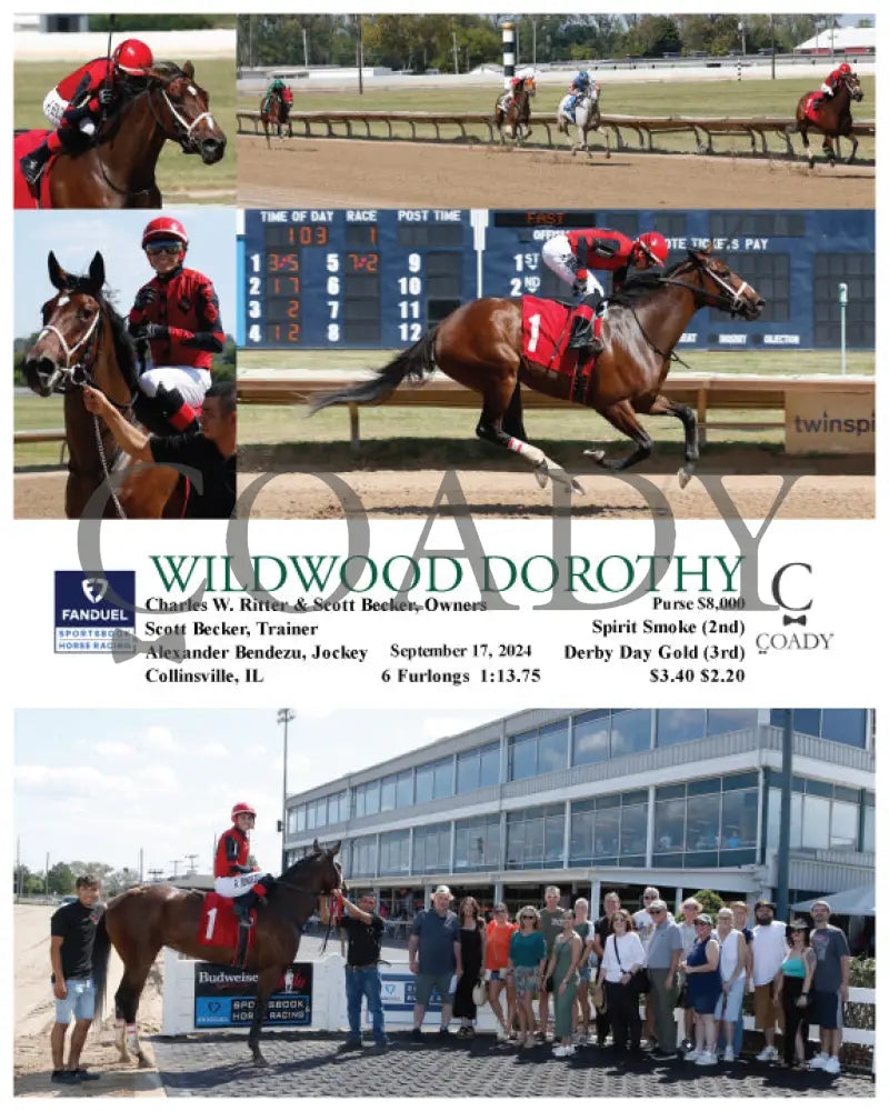 Wildwood Dorothy - 09-17-24 R01 Fan Fanduel Sportsbook Horse Racing