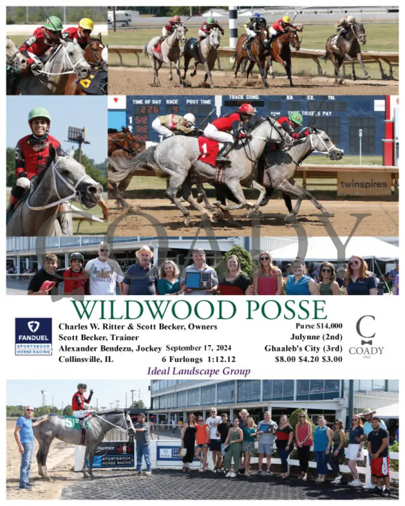 Wildwood Posse - 09-17-24 R04 Fan Fanduel Sportsbook Horse Racing