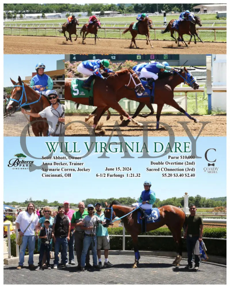 Will Virginia Dare - 061524 Race 04 Btp Belterra Park