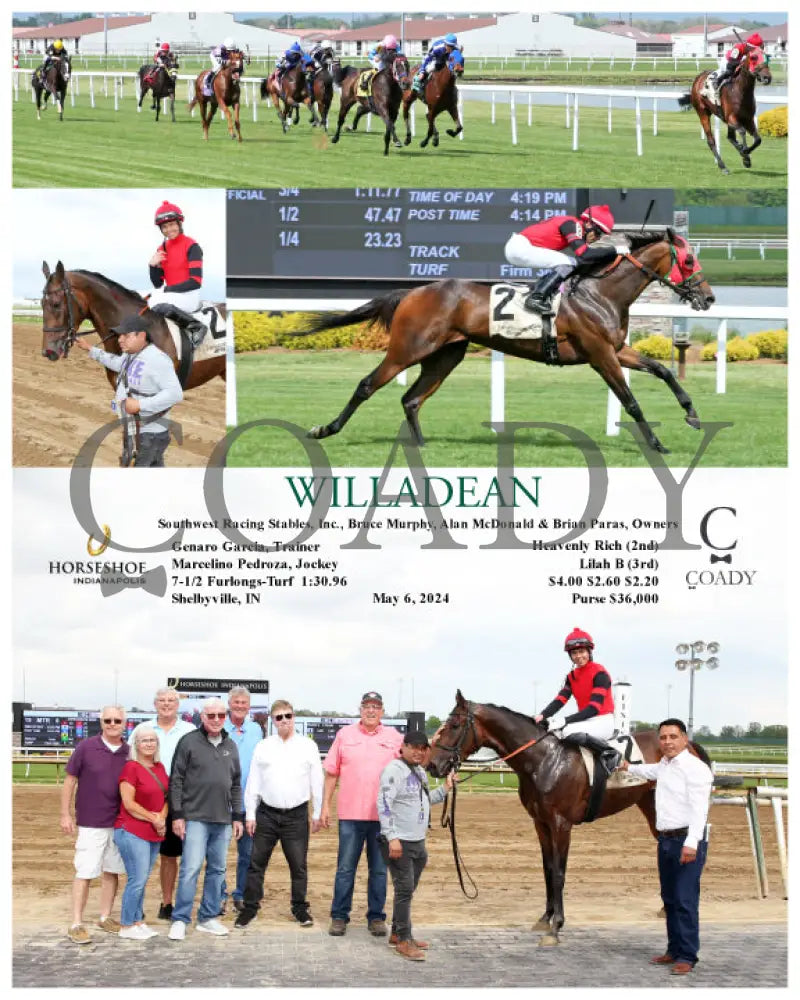 Willadean - 05-06-24 R05 Ind Indiana Grand