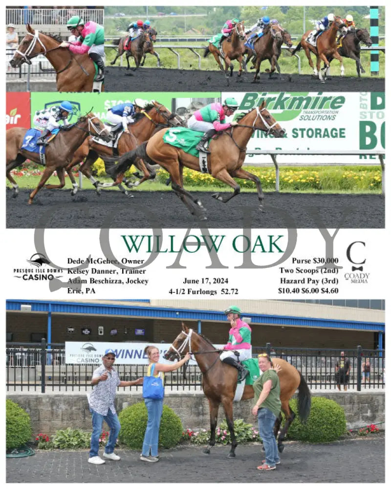 Willow Oak - 06-17-24 R02 Pid Presque Isle Downs