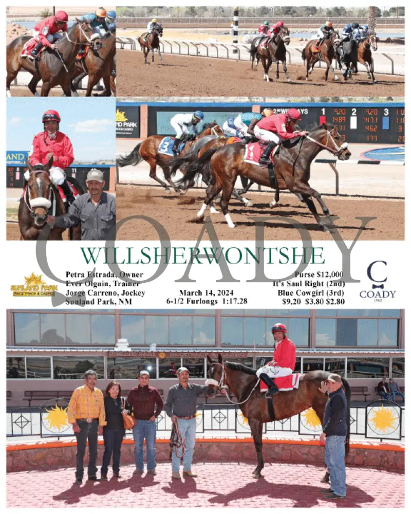 Willsherwontshe - 03 - 14 - 24 R05 Sun Sunland Park