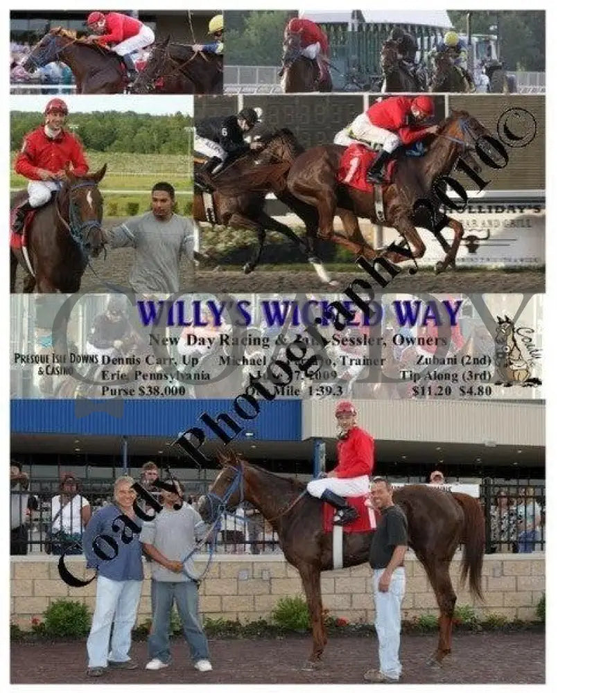 Willy S Wicked Way - 6 27 2009 Presque Isle Downs