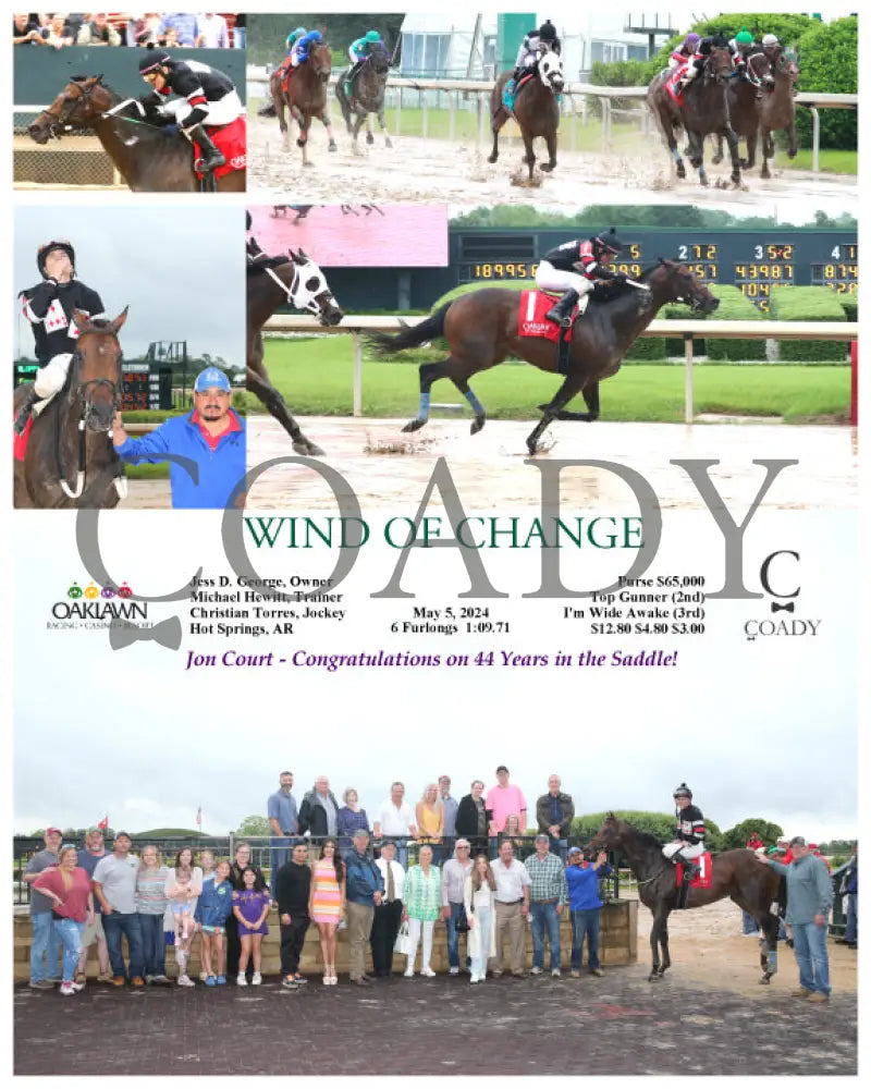 Wind Of Change - 05-05-24 R06 Op Oaklawn Park