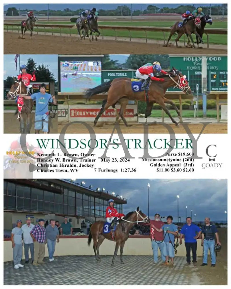 Windsor’s Tracker - 05-23-24 R02 Ct Hollywood Casino At Charles Town Races