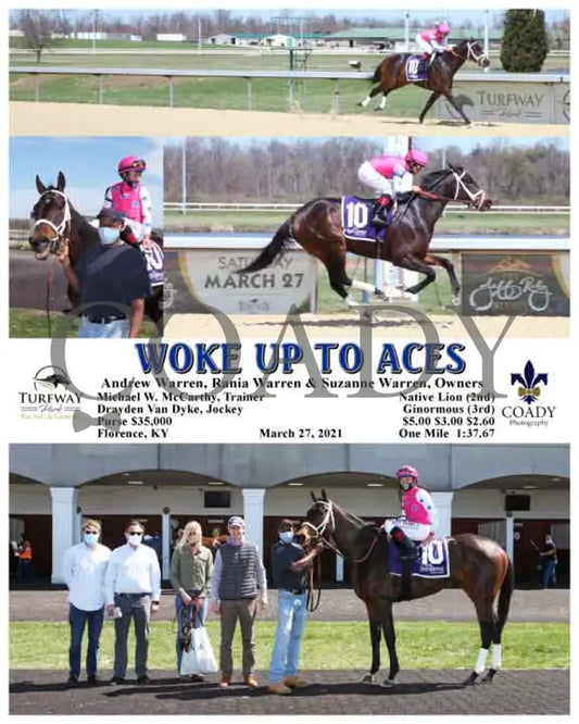 Woke Up To Aces - Thoroughbred Aftercare Alliance 03-27-21 R03 Tp Turfway Park