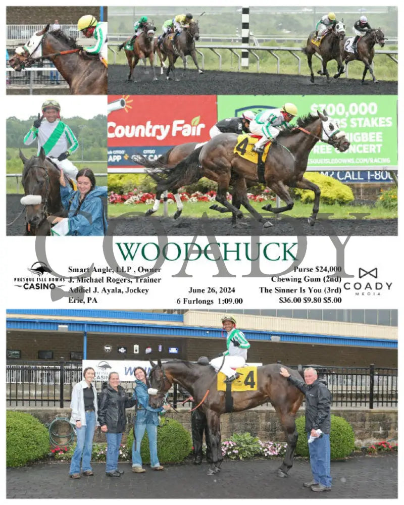 Woodchuck - 06-26-24 R05 Pid Presque Isle Downs