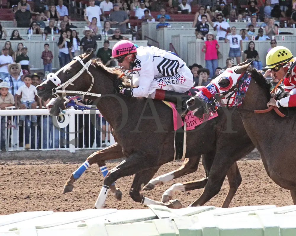 Woody Rocks - Zia Quarter Horse Futurity G1 07-28-24 R09 The Downs At Albuquerque Inside Finish