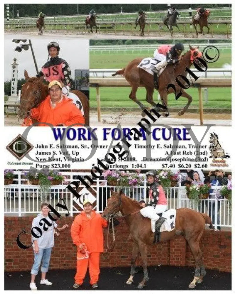 Work For A Cure - 6 5 2009 Colonial Downs