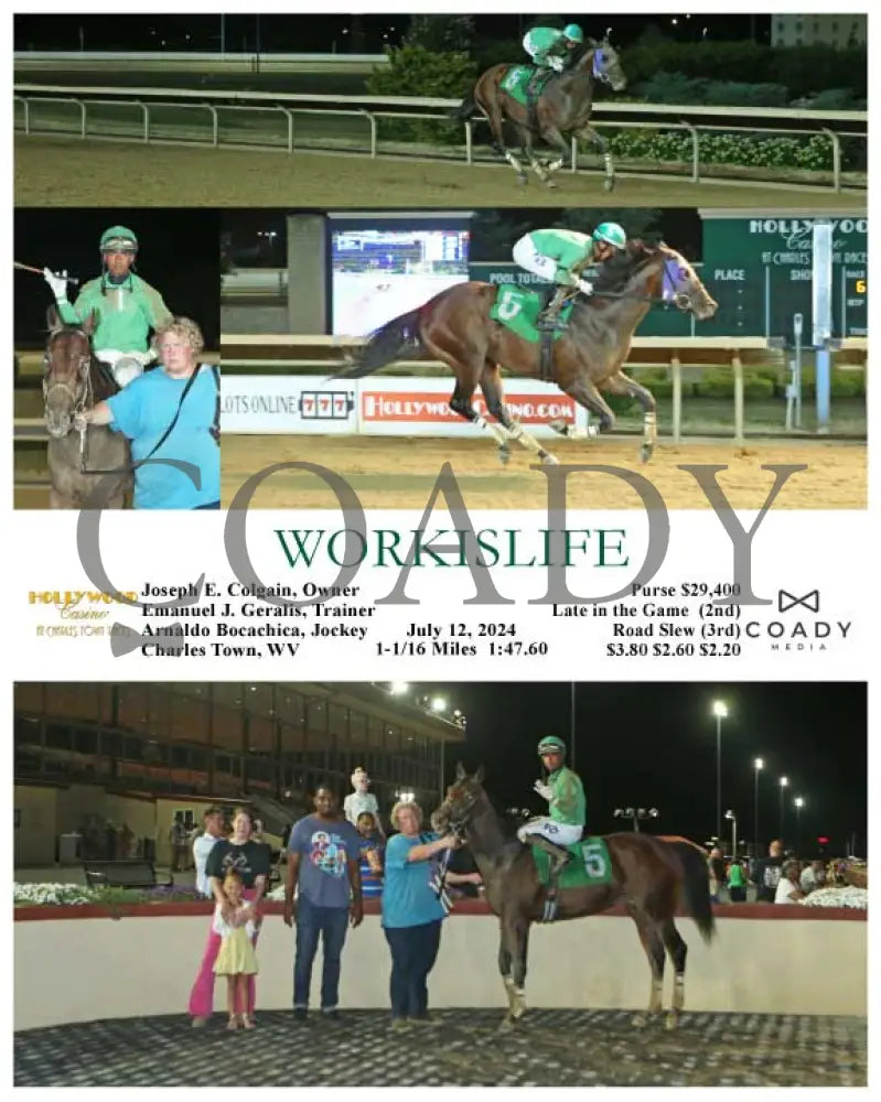 Workislife - 07-12-24 R06 Ct Hollywood Casino At Charles Town Races