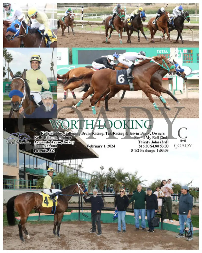 Worth Looking - 02-01-24 R06 Tup Turf Paradise