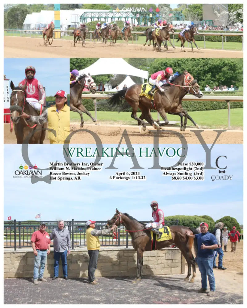 Wreaking Havoc - 04 - 06 - 24 R05 Op Oaklawn Park