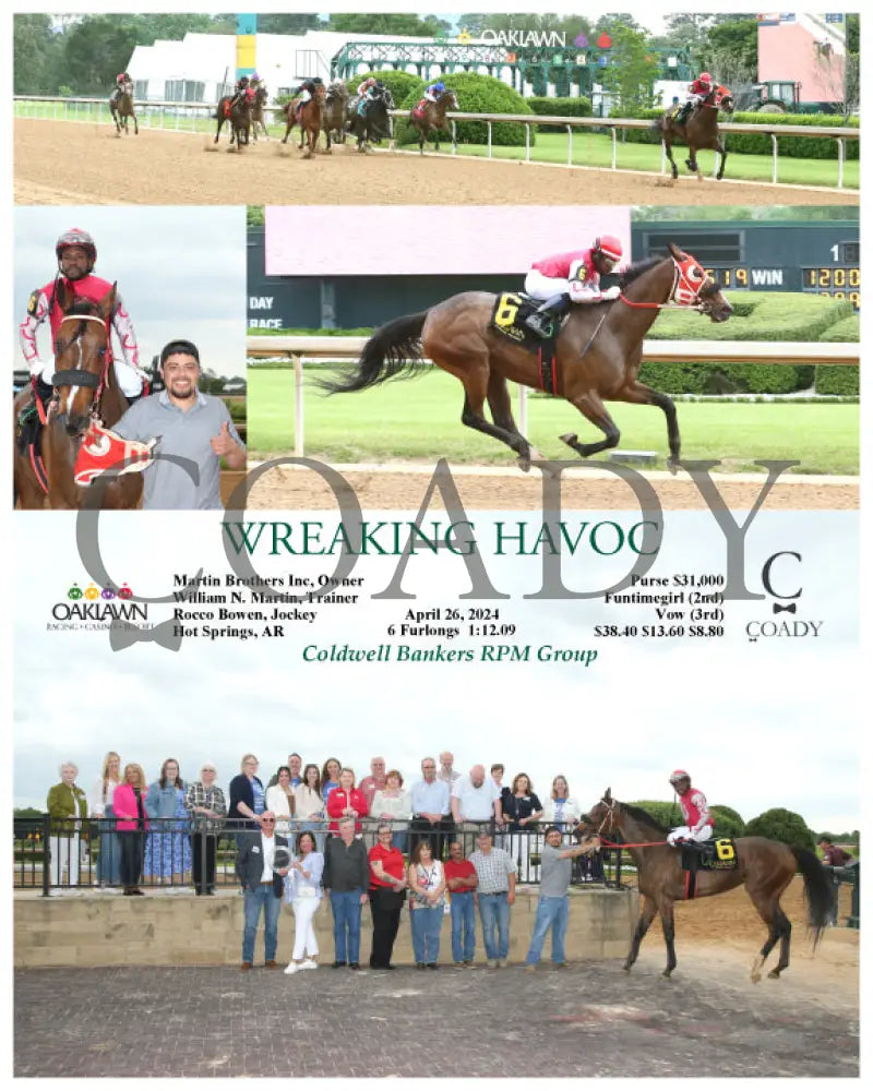 Wreaking Havoc - 04-26-24 R03 Op Oaklawn Park