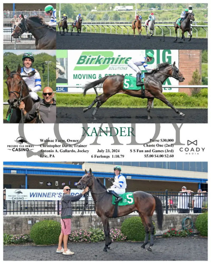 Xander - 07-23-24 R03 Pid Presque Isle Downs