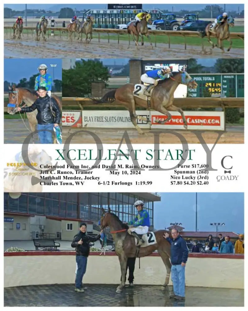 Xcellent Start - 05-10-24 R02 Ct Hollywood Casino At Charles Town Races