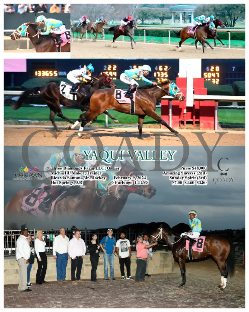 Yaqui Valley - 02-09-24 R10 Op Oaklawn Park