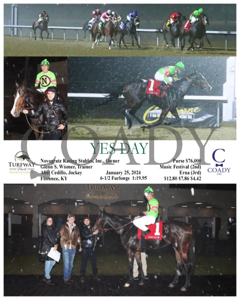 Yes Day - 01-25-24 R08 Tp Turfway Park