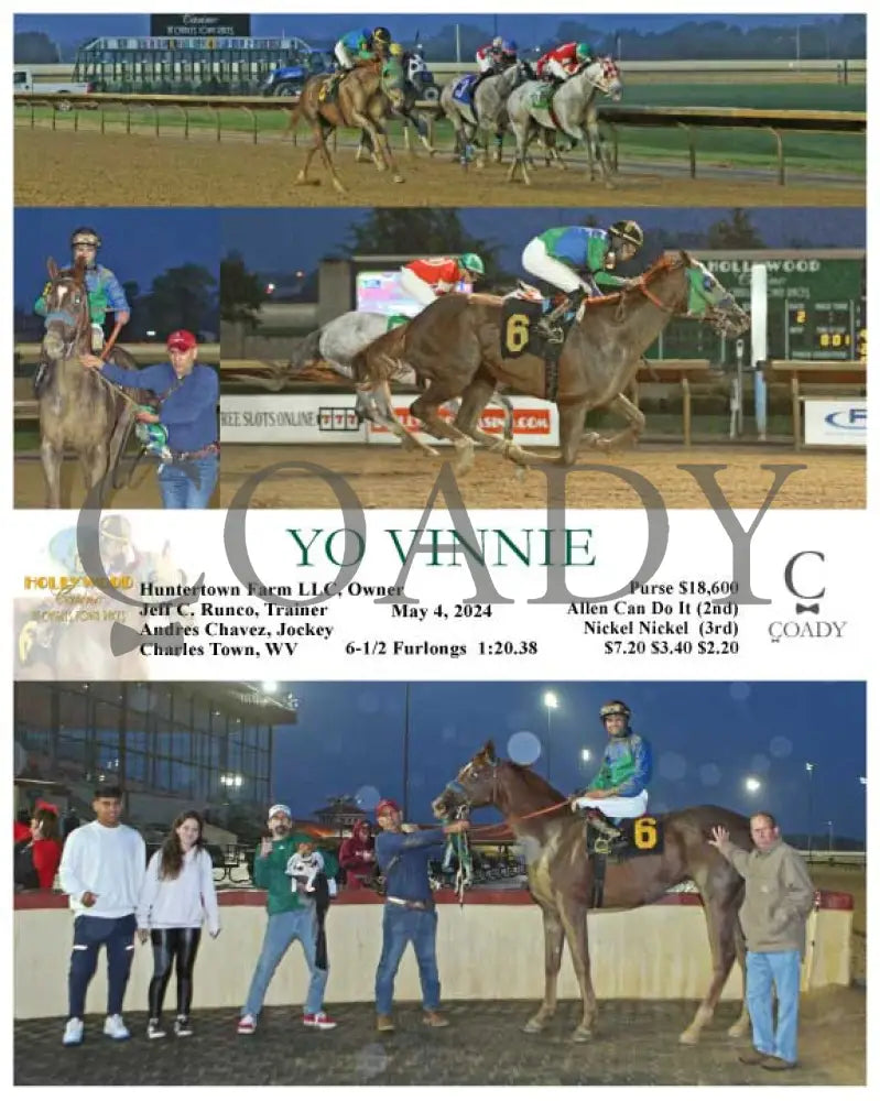 Yo Vinnie - 05-04-24 R02 Ct Hollywood Casino At Charles Town Races