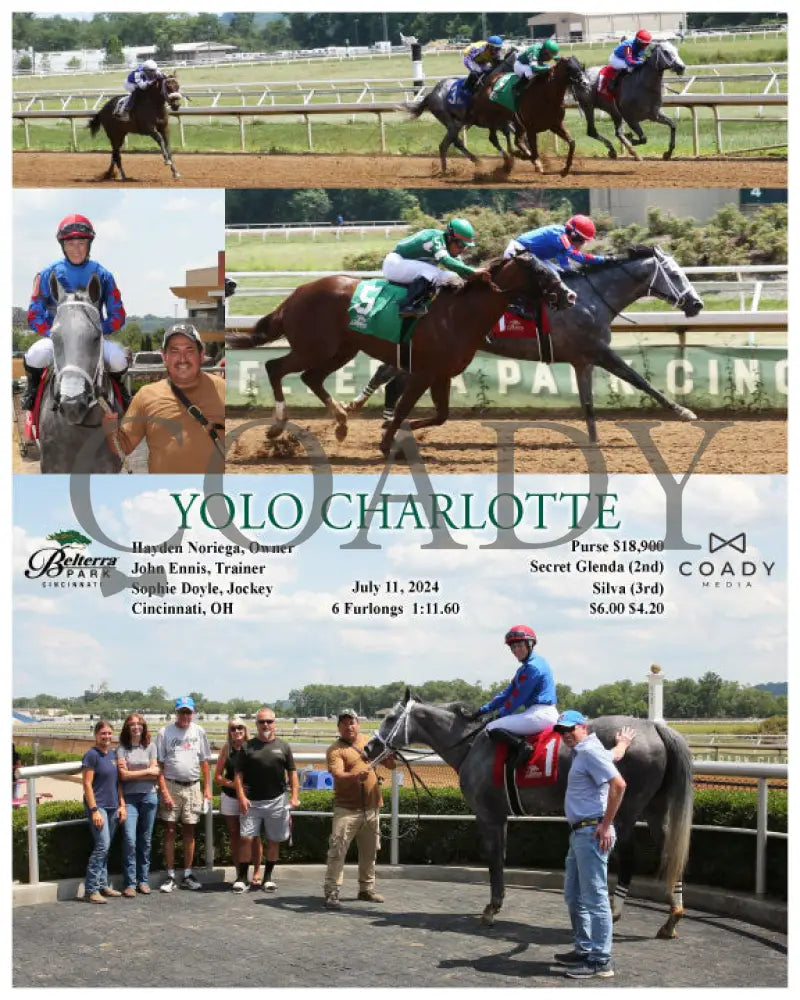 Yolo Charlotte - 07-11-24 R06 Btp Belterra Park