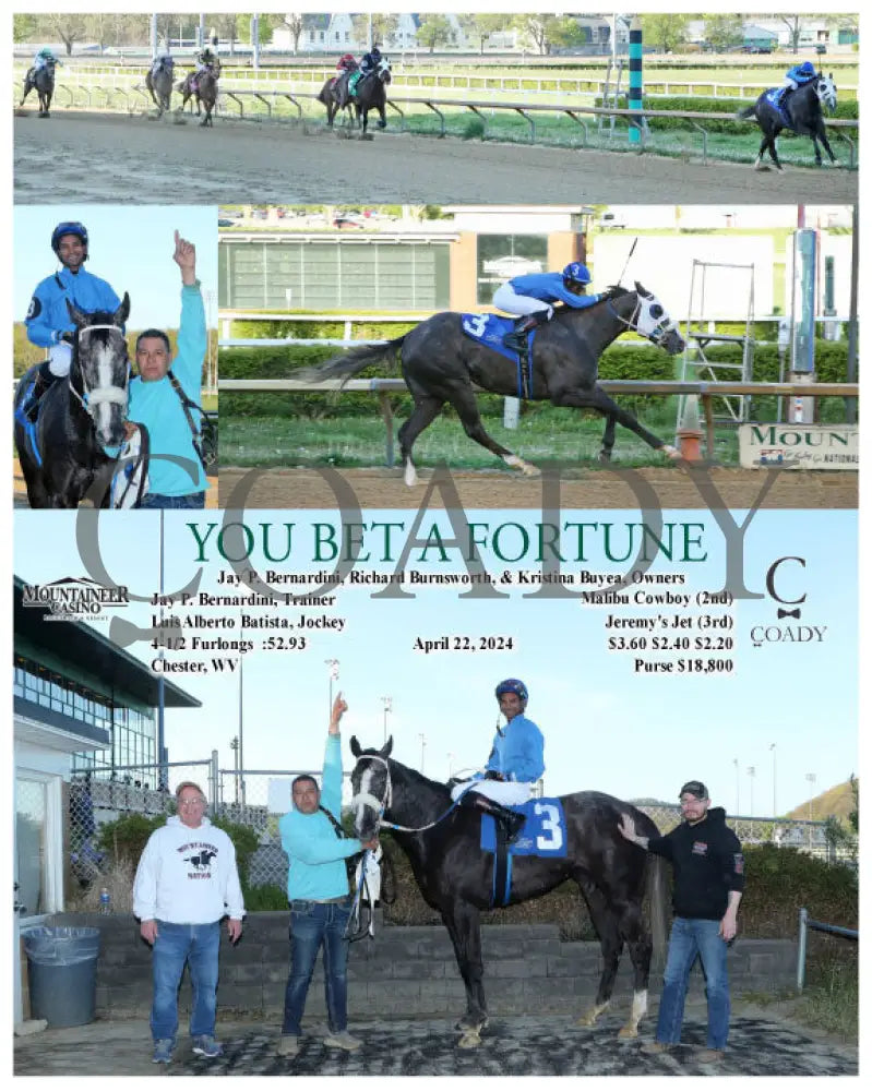 You Bet A Fortune - 04 - 22 - 24 R01 Mnr Mountaineer Park
