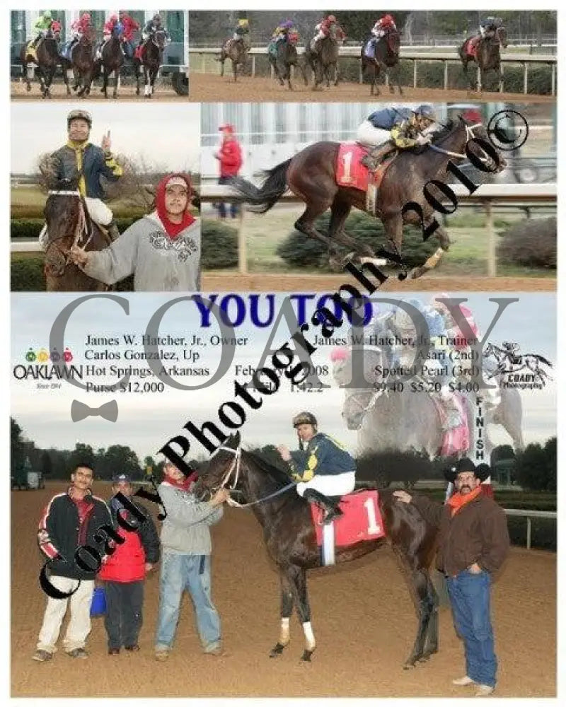 You Too - 2 1 2008 Oaklawn Park