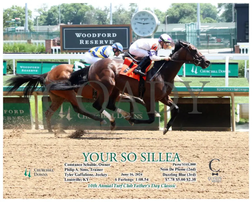 Your So Sillea - 06-16-24 R05 Cd Action Canterbury Park