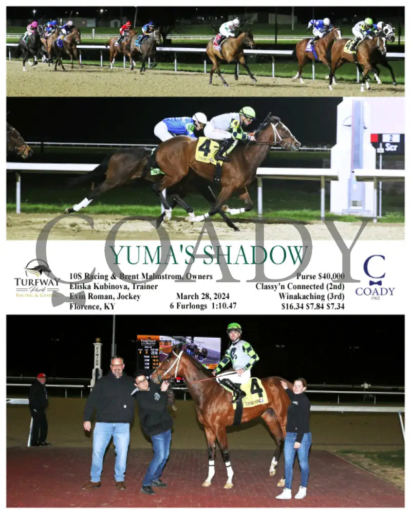 Yuma’s Shadow - 03 - 28 - 24 R08 Tp Turfway Park