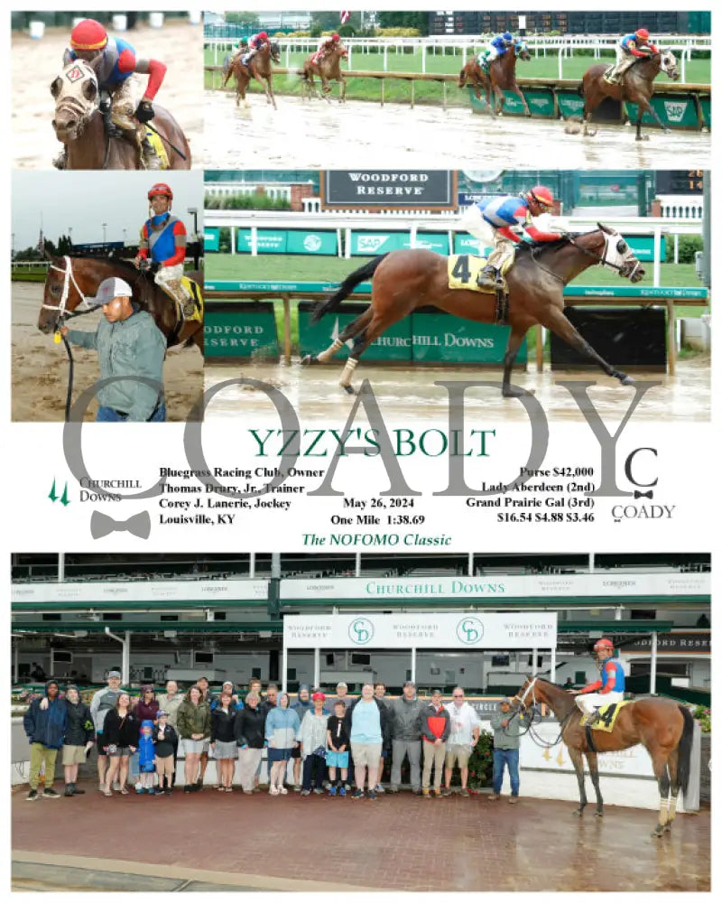 Yzzy’s Bolt - 05-26-24 R01 Cd Churchill Downs