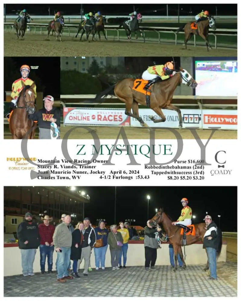 Z Mystique - 04 - 06 - 24 R03 Ct Hollywood Casino At Charles Town Races