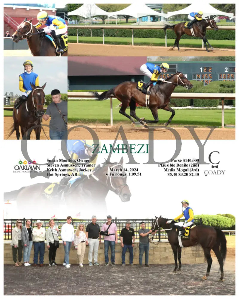 Zambezi - 03 - 14 - 24 R08 Op Oaklawn Park