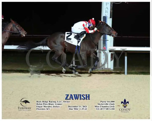 Zawish - 12-11-21 R07 Tp Action Turfway Park