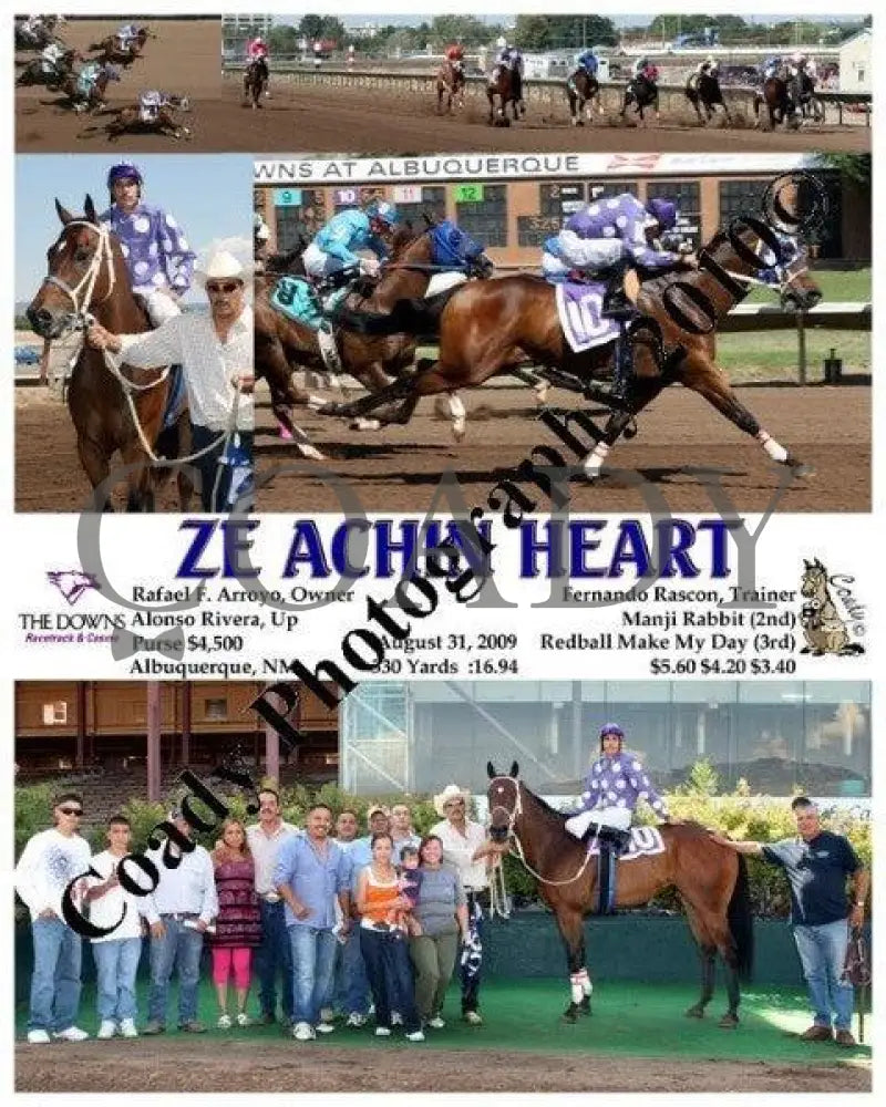 Ze Achin Heart - 10 9 2009 Downs At Albuquerque