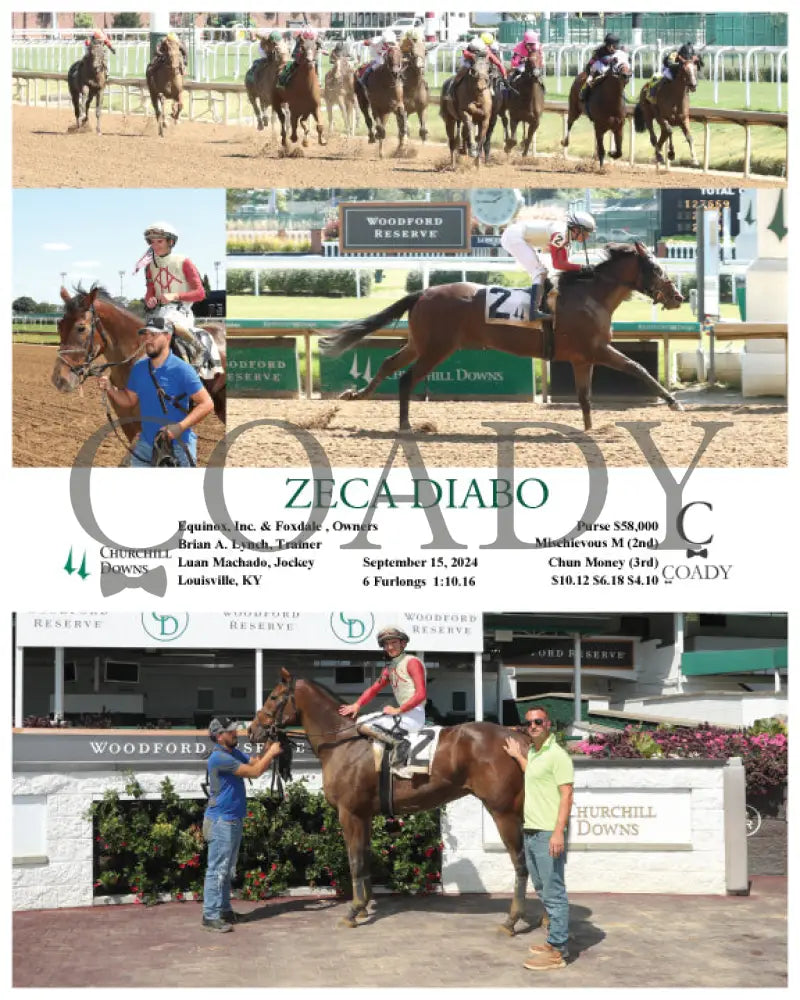 Zeca Diabo - 09-15-24 R03 Cd Churchill Downs