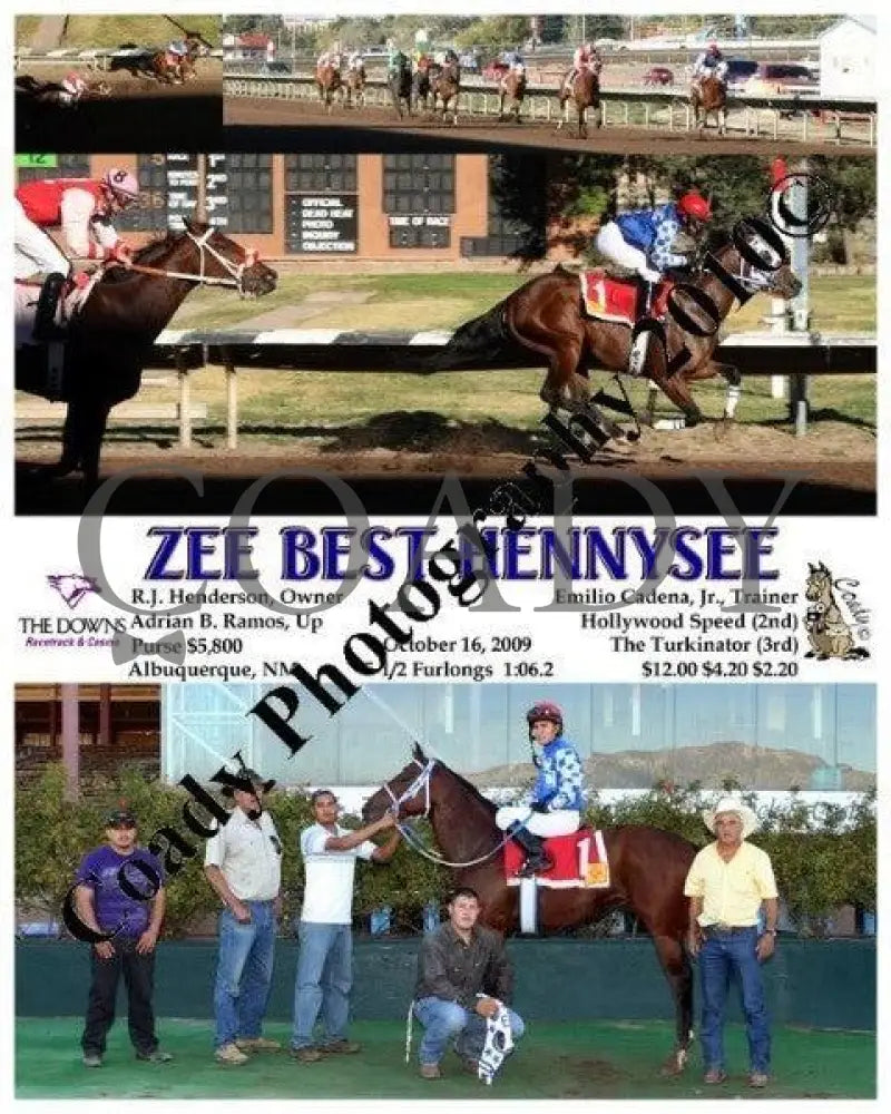 Zee Best Hennysee - 10 16 2009 Downs At Albuquerque