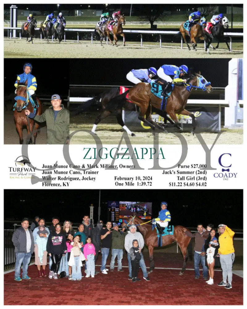 Ziggzappa - 02-10-24 R08 Tp Turfway Park