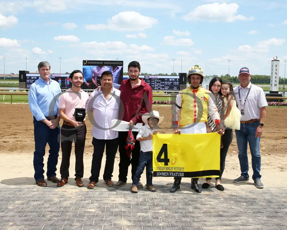 Zoomin Feature - Gordon Mobley Futurity Final 11Th Running 07-20-24 R07 Horseshoe Indiana