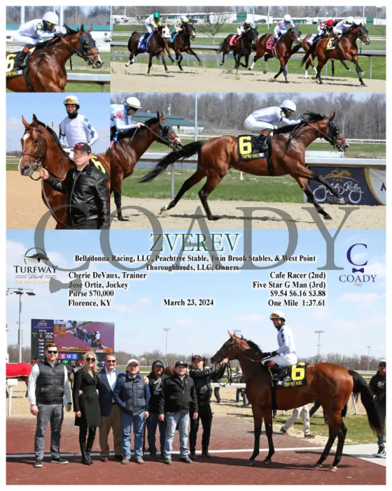 Zverev - 03 - 23 - 24 R01 Tp Turfway Park