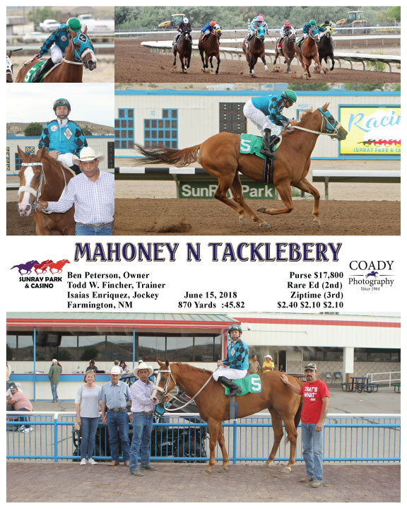 MAHONEY N TACKLEBERY - 061518 - Race 10 - SRP