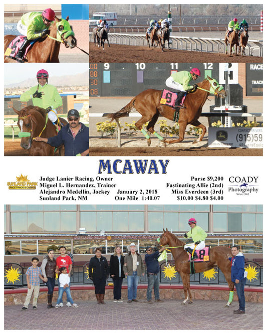 MCAWAY - 010218 - Race 8 - SUN