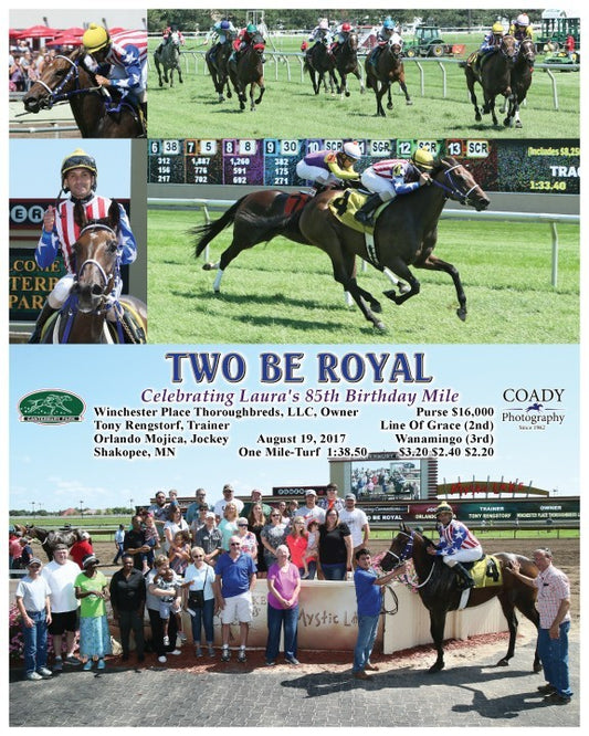 TWO BE ROYAL - 081917 - Race 03 - CBY
