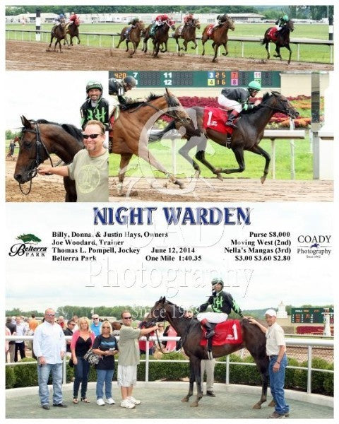 NIGHT WARDEN - 061214 - Race 03 - BTP
