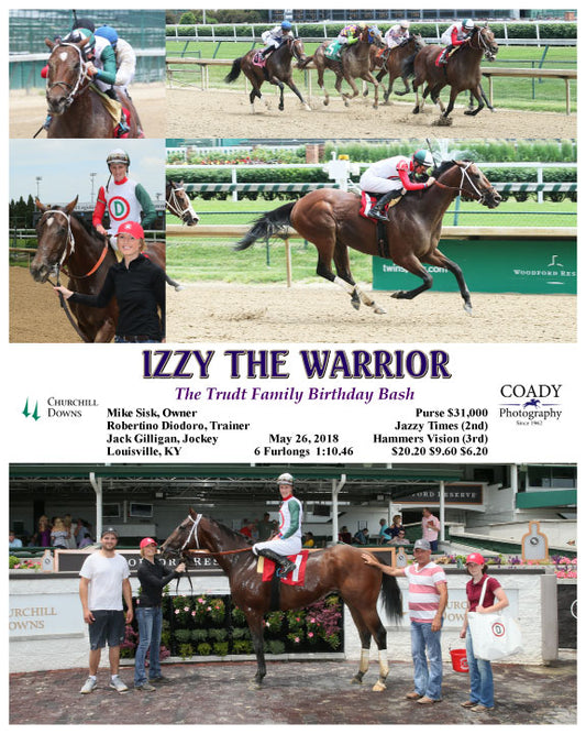 IZZY THE WARRIOR - 052618 - Race 04 - CD