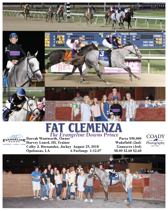 FAT CLEMENZA - 082518 - Race 09 - EVD