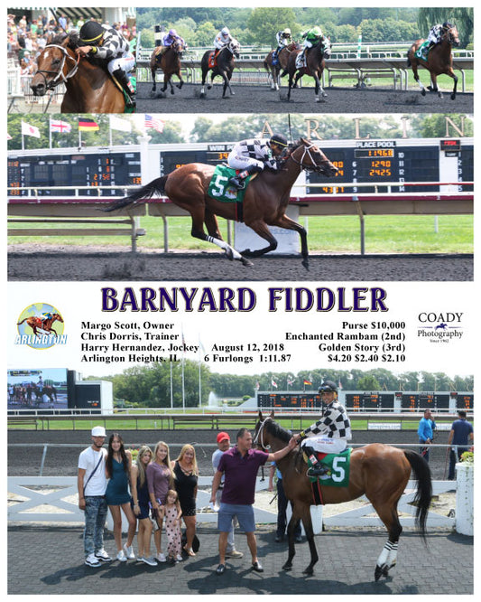 BARNYARD FIDDLER - 081218 - Race 01 - AP