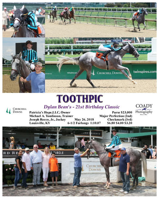 TOOTHPIC - 052618 - Race 06 - CD
