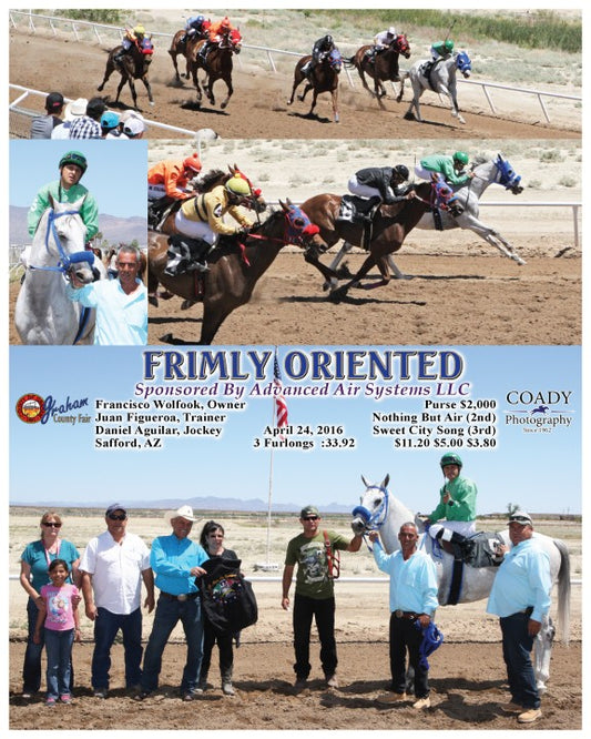 FRIMLY ORIENTED - 042416 - Race 01 - SAF
