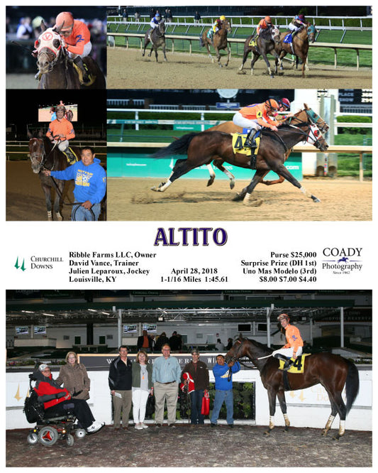 ALTITO - 042818 - Race 11 - CD